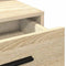 vidaXL Dressing Table with LED Lights in Sonoma Oak - 79 x 41 x 135 cm