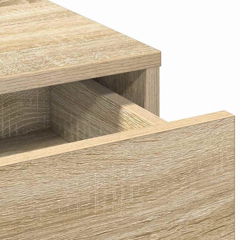 vidaXL Dressing Table Sonoma oak 50 x 41 x 135 cm Engineered wood