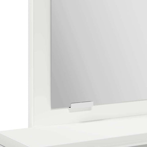 vidaXL Dressing Table White 50 x 41 x 140 cm Engineered wood