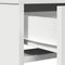 vidaXL Dressing Table White 50 x 41 x 140 cm Engineered wood