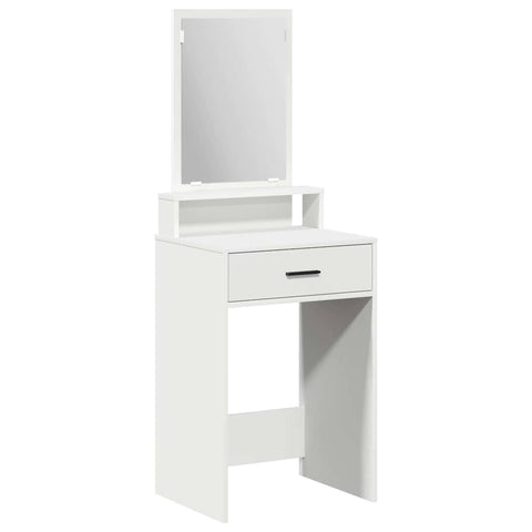 vidaXL Dressing Table White 50 x 41 x 140 cm Engineered wood
