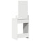 vidaXL Dressing Table White 50 x 41 x 140 cm Engineered wood