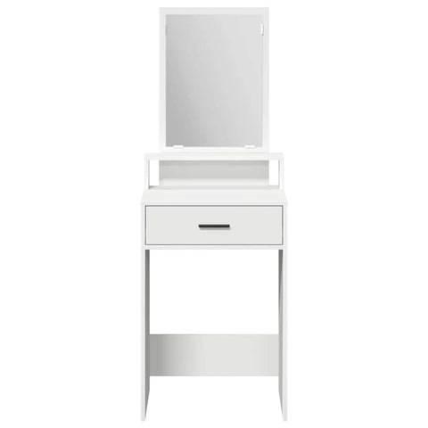 vidaXL Dressing Table White 50 x 41 x 140 cm Engineered wood