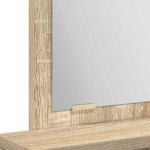 vidaXL Dressing Table Sonoma Oak 50 x 41 x 140 cm Engineered wood