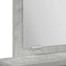vidaXL Dressing Table Concrete grey 50 x 41 x 140 cm Engineered wood