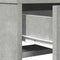 vidaXL Dressing Table Concrete grey 50 x 41 x 140 cm Engineered wood