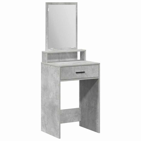 vidaXL Dressing Table Concrete grey 50 x 41 x 140 cm Engineered wood