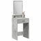 vidaXL Dressing Table Concrete grey 50 x 41 x 140 cm Engineered wood