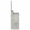 vidaXL Dressing Table Concrete grey 50 x 41 x 140 cm Engineered wood
