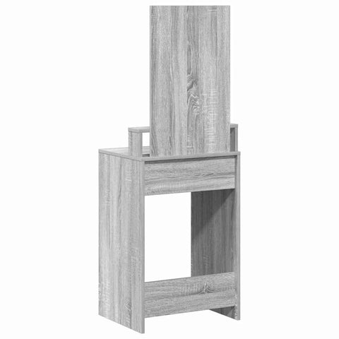vidaXL Dressing Table Grey sonoma 50 x 41 x 140 cm Engineered wood