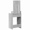vidaXL Dressing Table Grey sonoma 50 x 41 x 140 cm Engineered wood