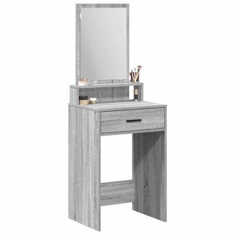 vidaXL Dressing Table Grey sonoma 50 x 41 x 140 cm Engineered wood