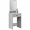 vidaXL Dressing Table Grey sonoma 50 x 41 x 140 cm Engineered wood