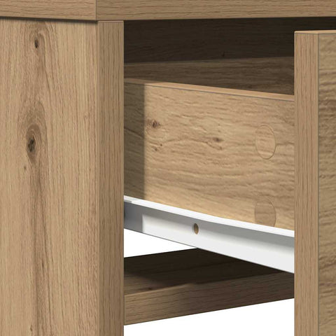 vidaXL Dressing Table Artisan Oak 50 x 41 x 140 cm Engineered wood