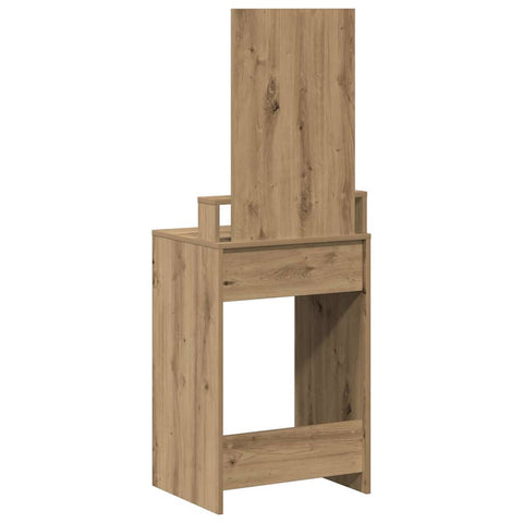 vidaXL Dressing Table Artisan Oak 50 x 41 x 140 cm Engineered wood