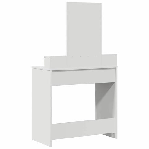 vidaXL Dressing Table White 79 x 41 x 140 cm Engineered wood