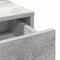 vidaXL Dressing Table Concrete grey 79 x 41 x 140 cm Engineered wood