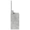 vidaXL Dressing Table Concrete grey 79 x 41 x 140 cm Engineered wood