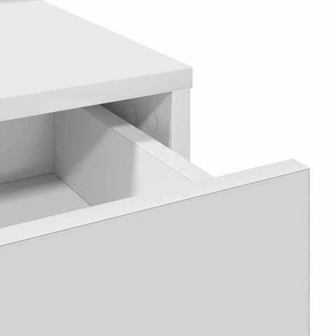vidaXL Dressing Table White 100 x 41 x 140 cm Engineered wood