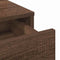 vidaXL Dressing Table with Drawers Brown Oak 100x41x140 cm