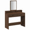 vidaXL Dressing Table with Drawers Brown Oak 100x41x140 cm