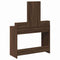 vidaXL Dressing Table with Drawers Brown Oak 100x41x140 cm