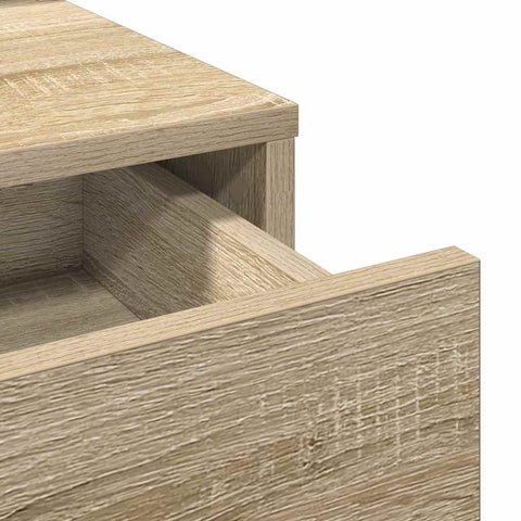 vidaXL Dressing Table Brown 50 x 41 x 140 cm Engineered wood