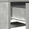vidaXL Dressing Table with LED Lights Concrete Grey 50x41x140 cm