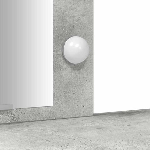 vidaXL Dressing Table Light Grey 102 x 33 x 135 cm Engineered wood