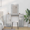 vidaXL Vanity Table Grey Sonoma Engineered Wood Standard Vanity Table