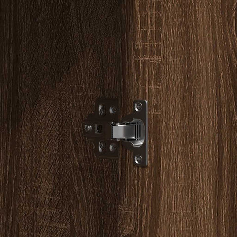 vidaXL Dressing Table Brown 102 x 33 x 135 cm Engineered wood