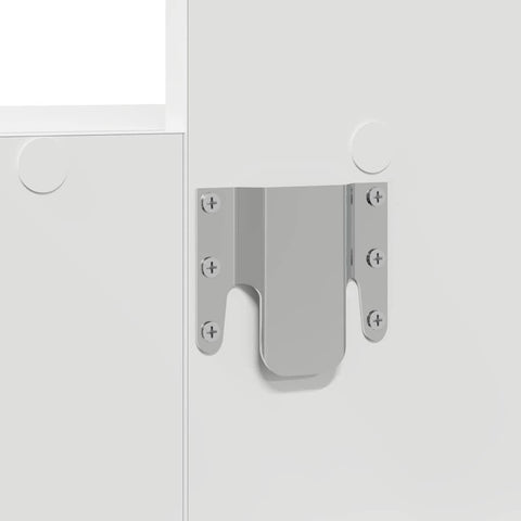 vidaXL Dressing Table White 60 x 40 x 70 cm Engineered wood