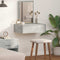 vidaXL Dressing Table with Drawer Grey 60 x 40 x 70 cm Engineered wood
