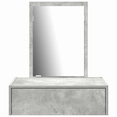 vidaXL Dressing Table with Drawer Grey 60 x 40 x 70 cm Engineered wood