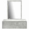 vidaXL Dressing Table with Drawer Grey 60 x 40 x 70 cm Engineered wood