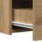 vidaXL Dressing Table Brown 60 x 40 x 70 cm Engineered wood
