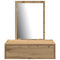 vidaXL Dressing Table Brown 60 x 40 x 70 cm Engineered wood