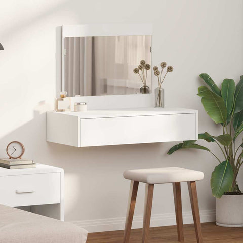 vidaXL Dressing Table White 83 x 40 x 70 cm Engineered wood