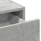vidaXL Wall Hanging Dressing Table Concrete Grey 83x40x70 cm