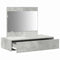 vidaXL Wall Hanging Dressing Table Concrete Grey 83x40x70 cm