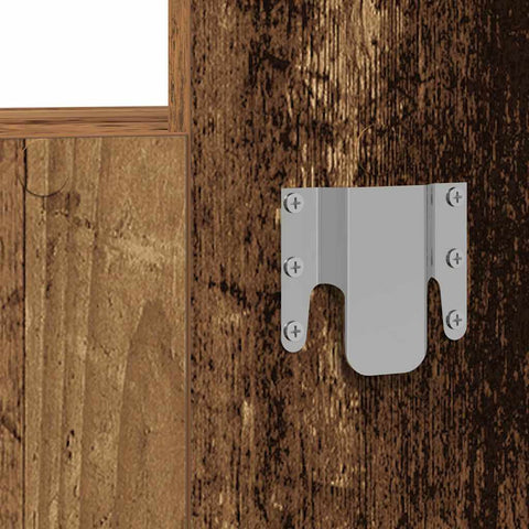 vidaXL Dressing Table Brown 83 x 40 x 70 cm Engineered wood