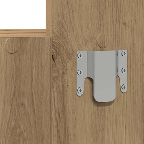 vidaXL Dressing Table Brown 83 x 40 x 70 cm Engineered wood