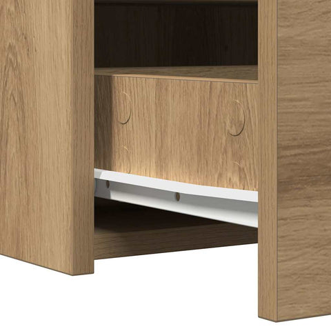 vidaXL Dressing Table Brown 83 x 40 x 70 cm Engineered wood