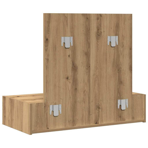 vidaXL Dressing Table Brown 83 x 40 x 70 cm Engineered wood