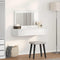 vidaXL Dressing Table White 100 x 40 x 70 cm Engineered wood