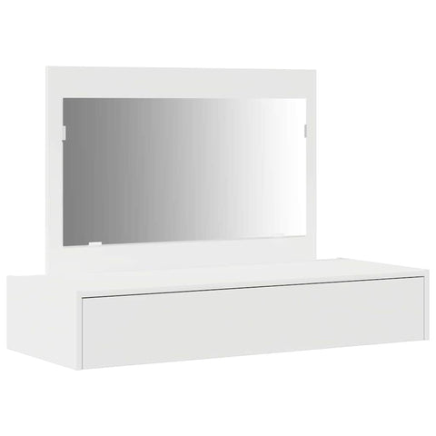 vidaXL Dressing Table White 100 x 40 x 70 cm Engineered wood