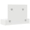 vidaXL Dressing Table White 100 x 40 x 70 cm Engineered wood