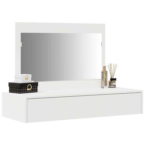 vidaXL Dressing Table White 100 x 40 x 70 cm Engineered wood