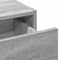 vidaXL Dressing Table Grey 100 x 40 x 70 cm Engineered wood
