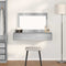 vidaXL Dressing Table Grey 100 x 40 x 70 cm Engineered wood